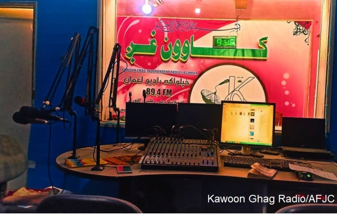 Taliban GDI Shuts Down Private Radio Station Kawoon Ghag in Laghman Province